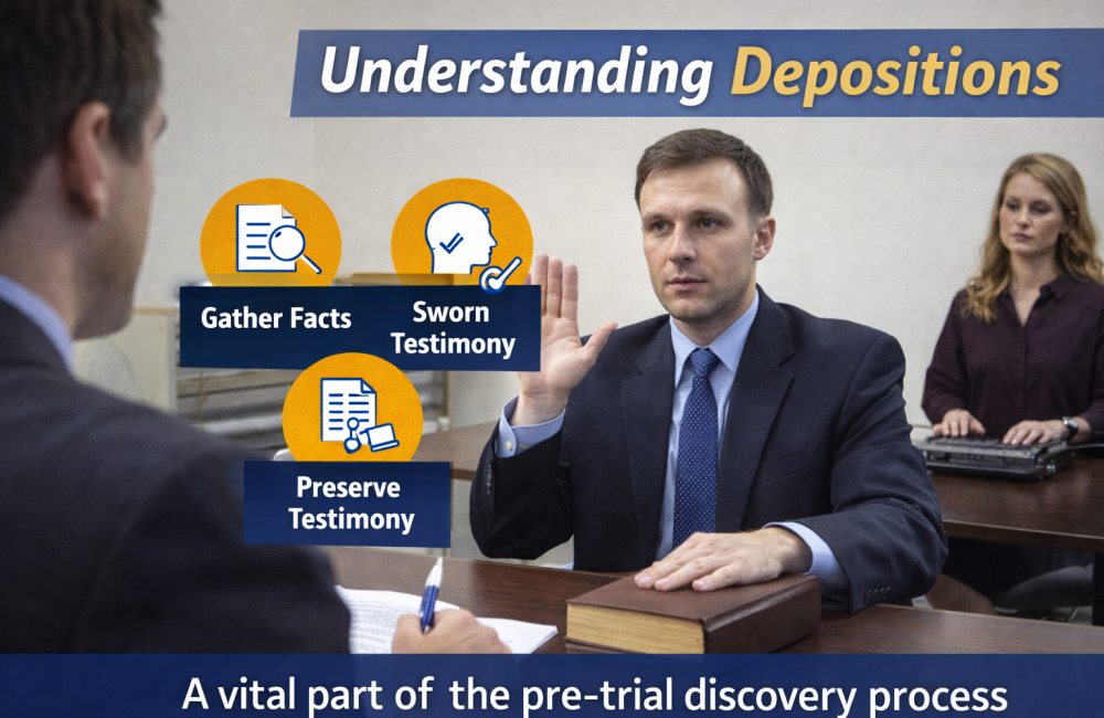 What You Need to Know About Depositions in a Lawsuit? - LawyersCorner
